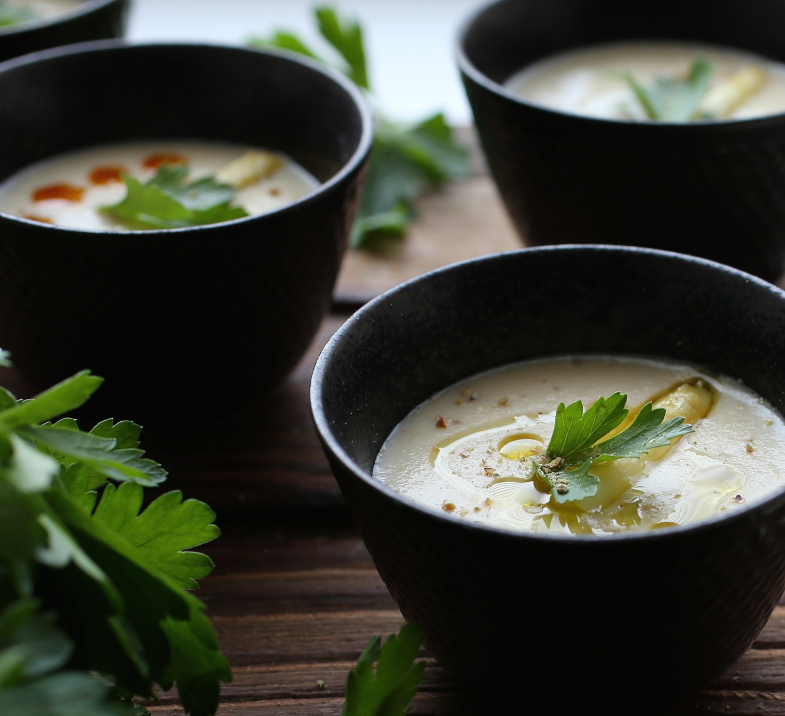 Creamy White Asparagus Soup