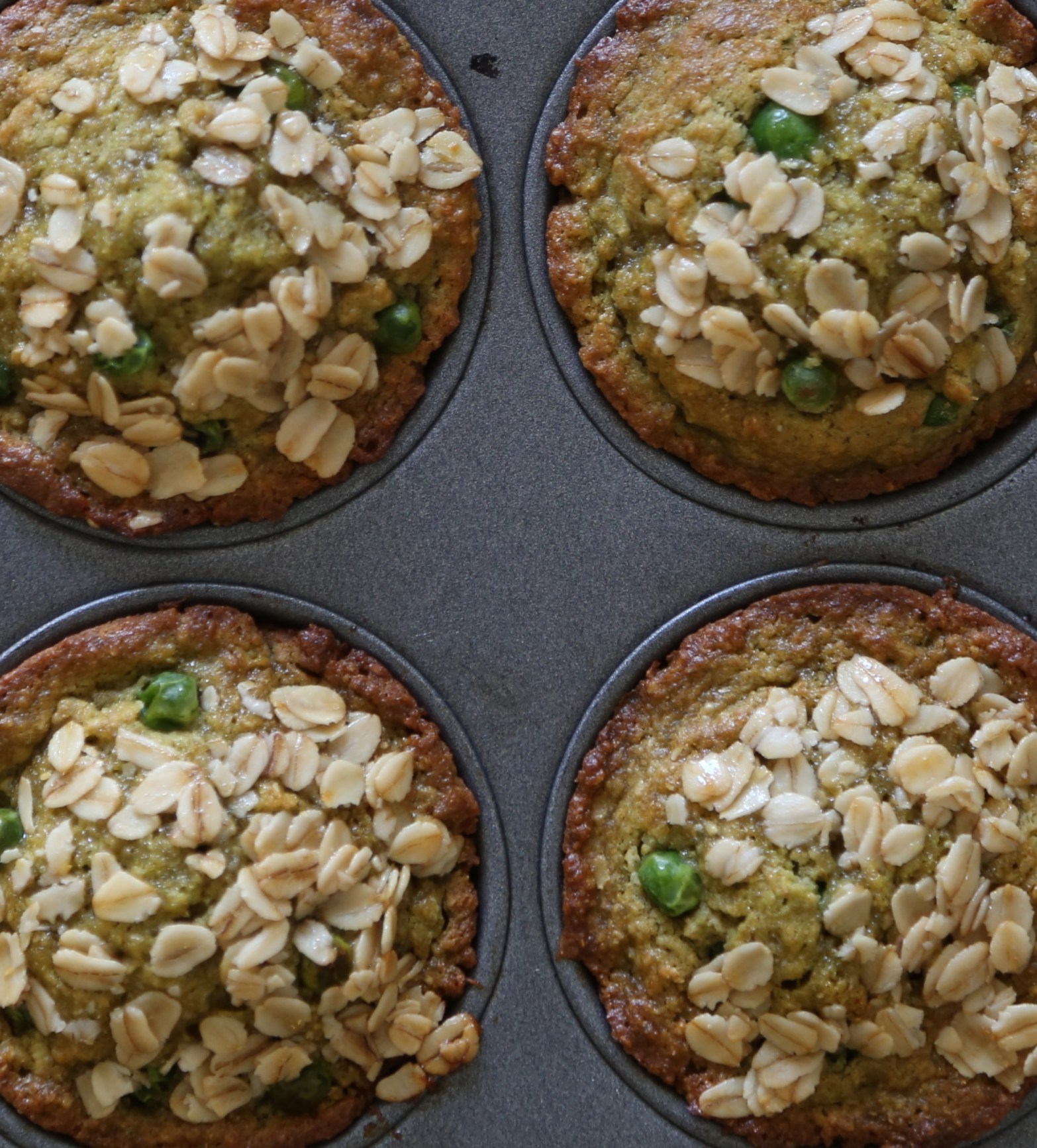 Sweet Pea Breakfast Muffins