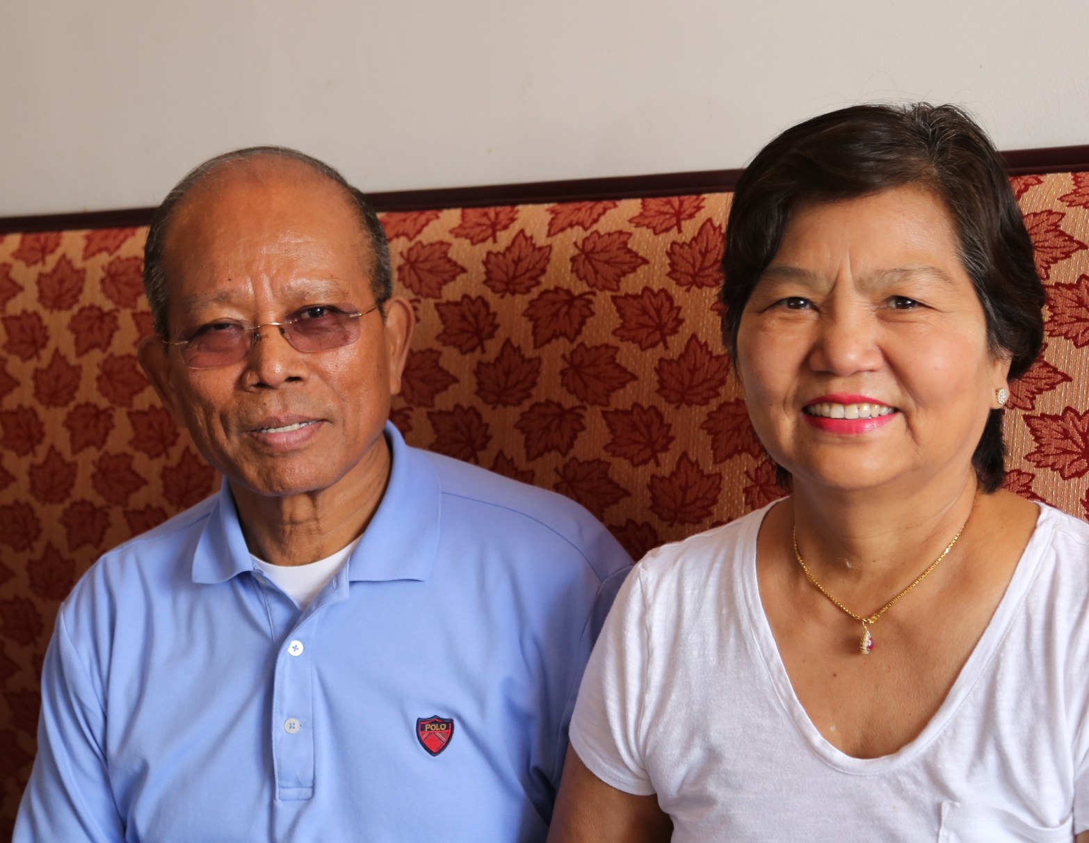 Saw Myint and wife, Hla Hme