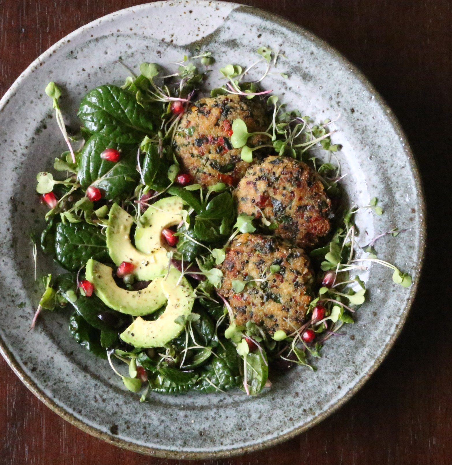 Kale and Quinoa Patty-Cakes