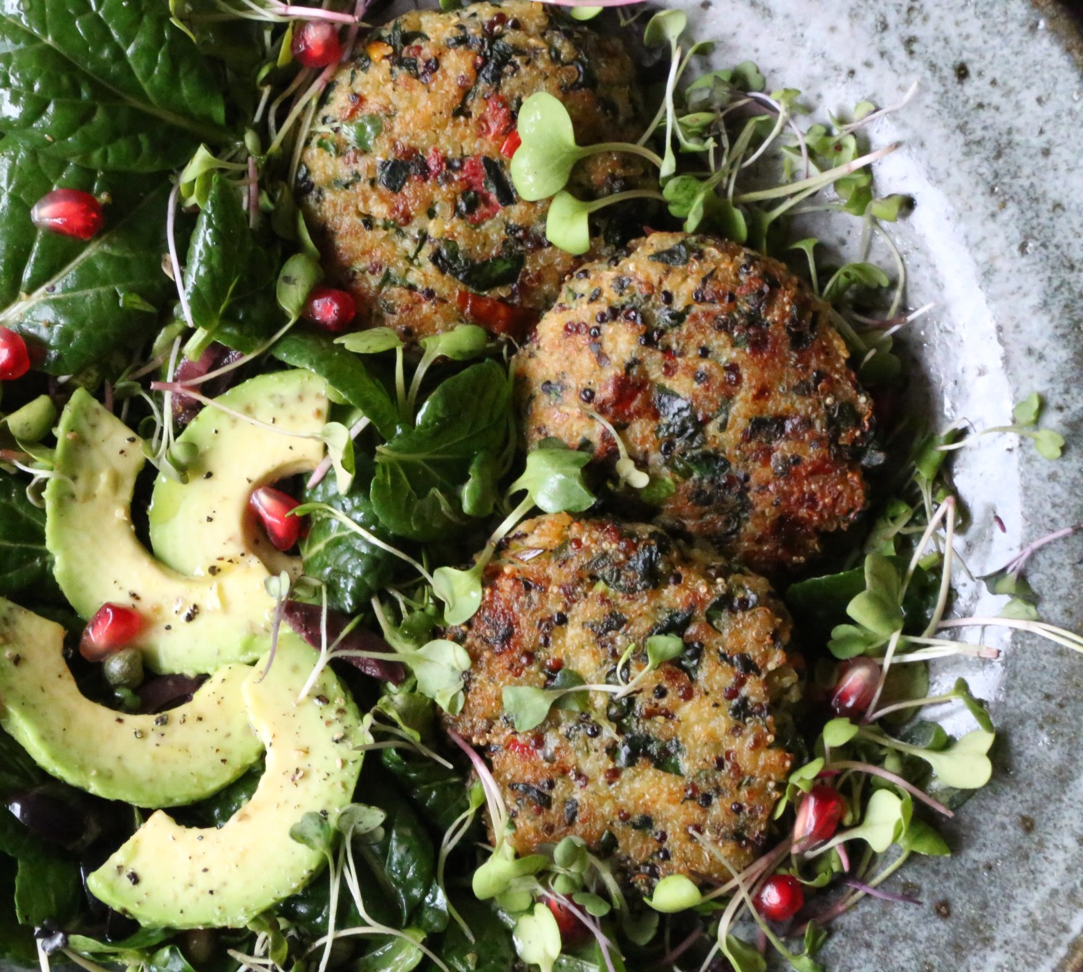 Kale and Quinoa Patty-Cakes