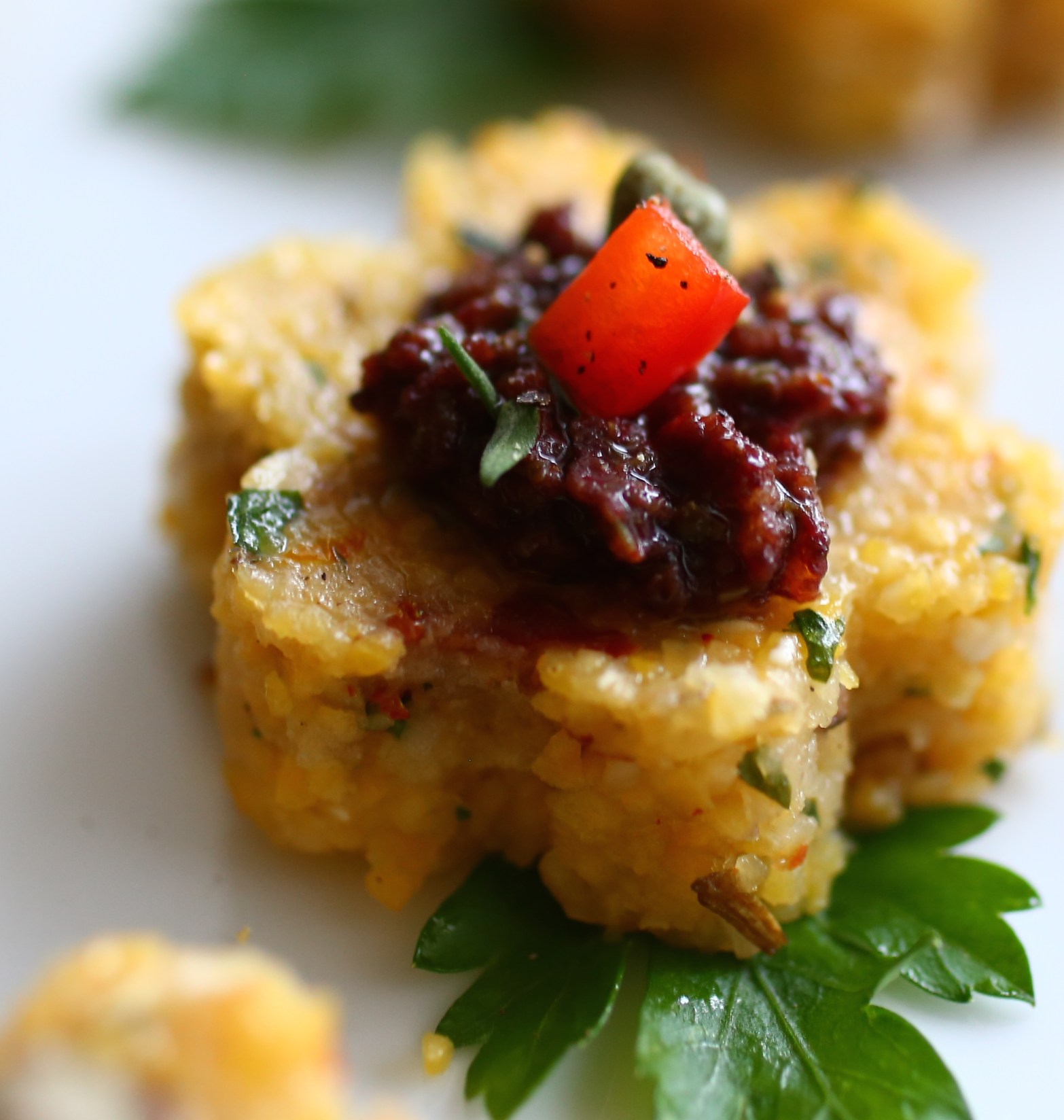 Buckwheat Polenta Fleurette