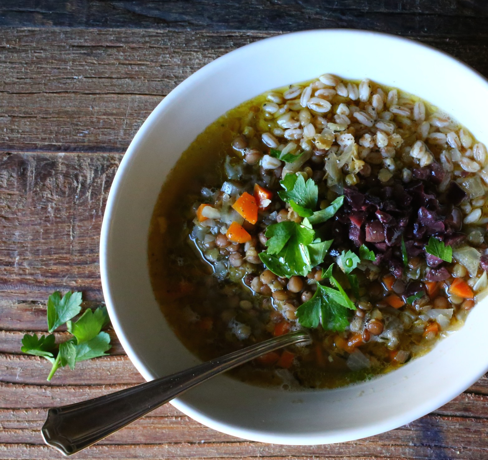 Mediterranean Lentil Soup