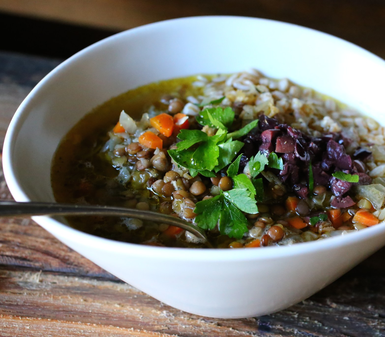 Mediterranean Lentil Soup