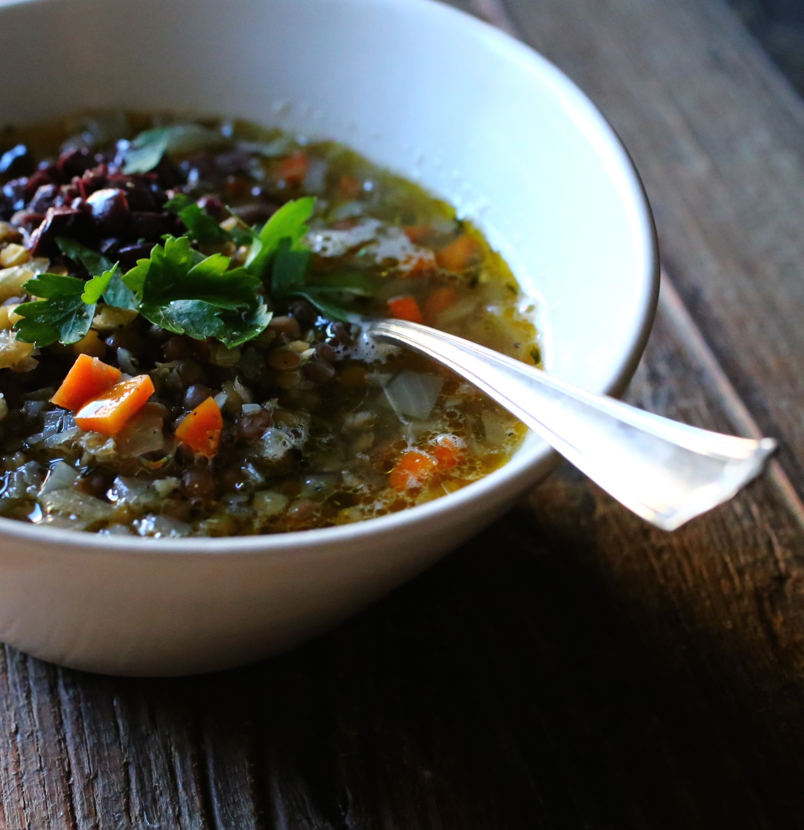 Mediterranean Lentil Soup