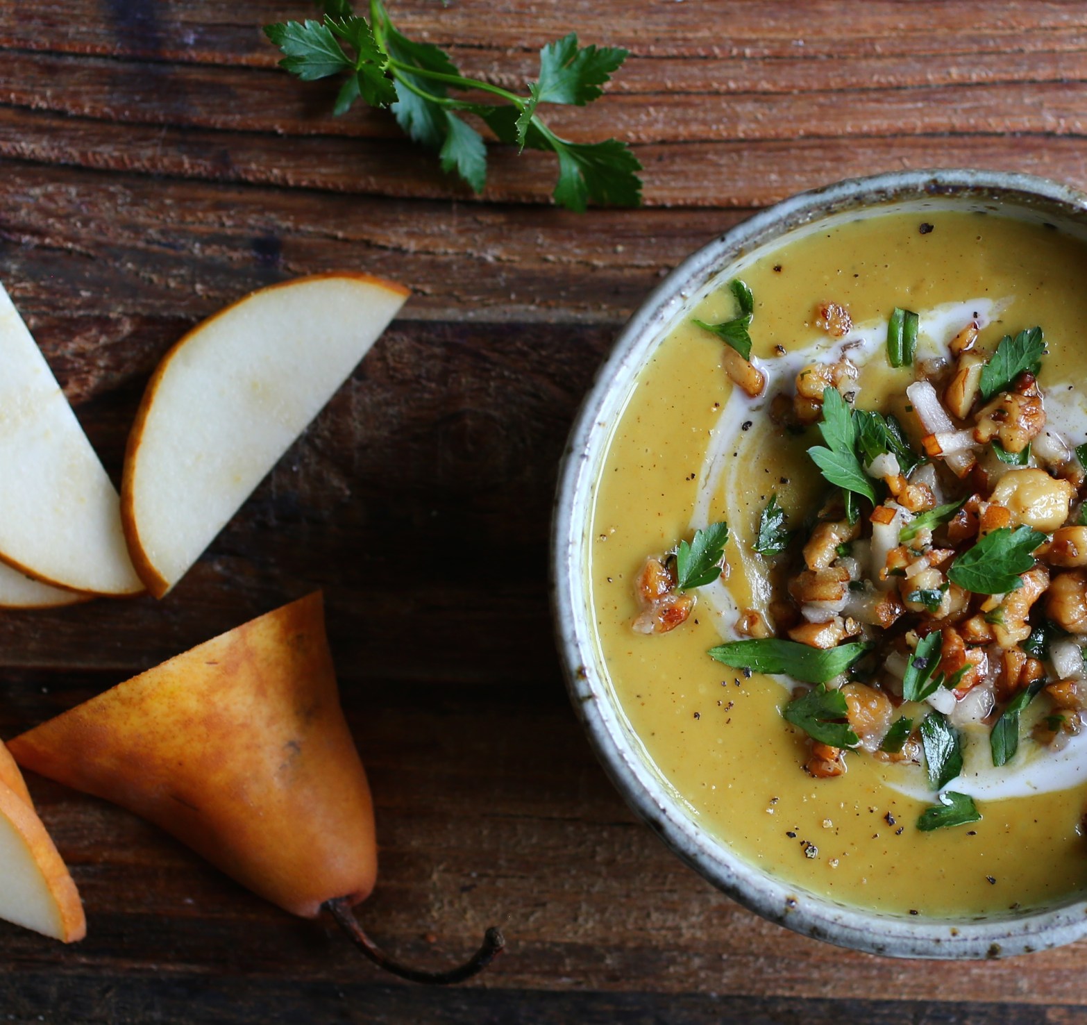 Rustic Parsnip Soup