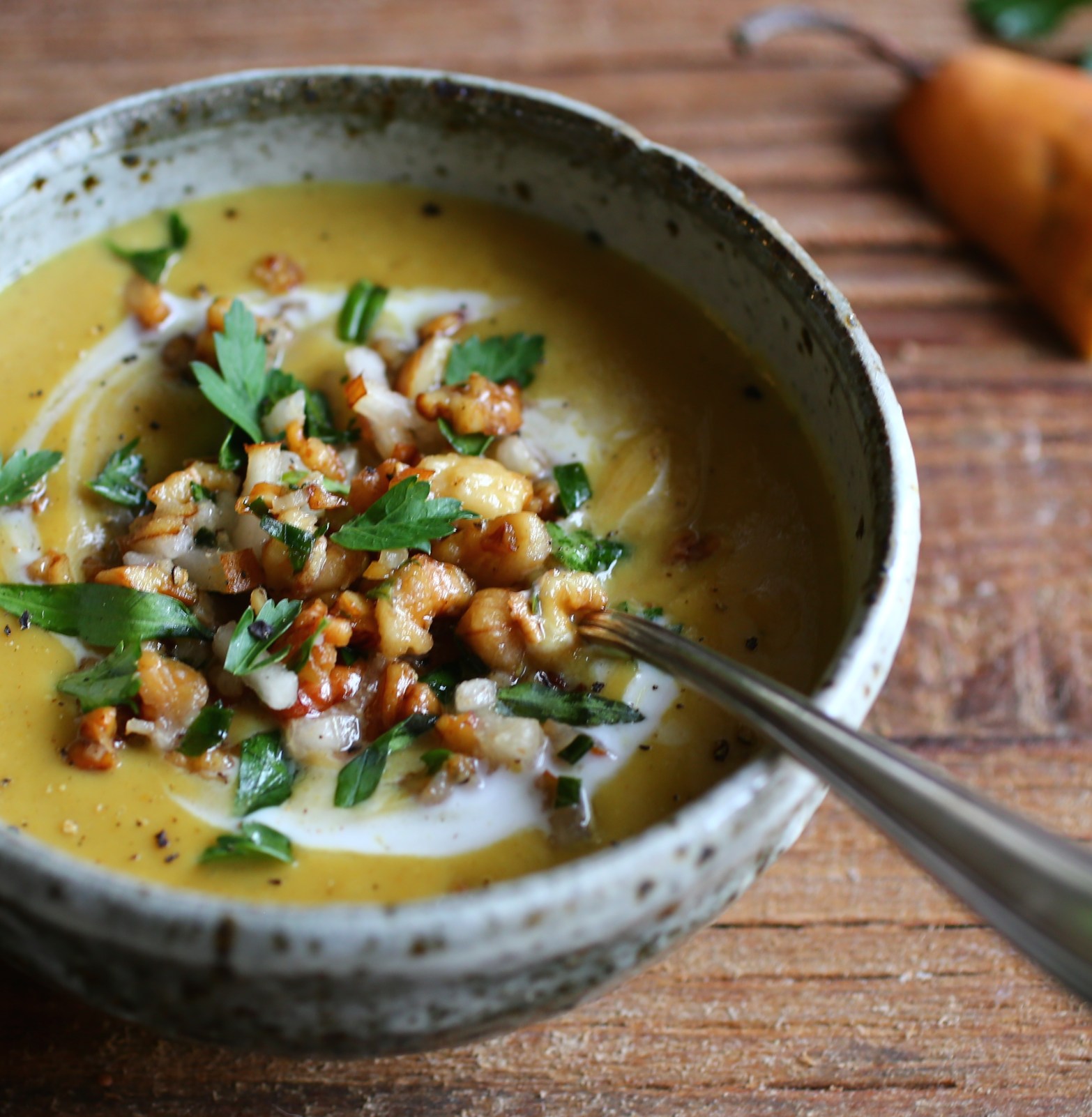 Rustic Parsnip Soup