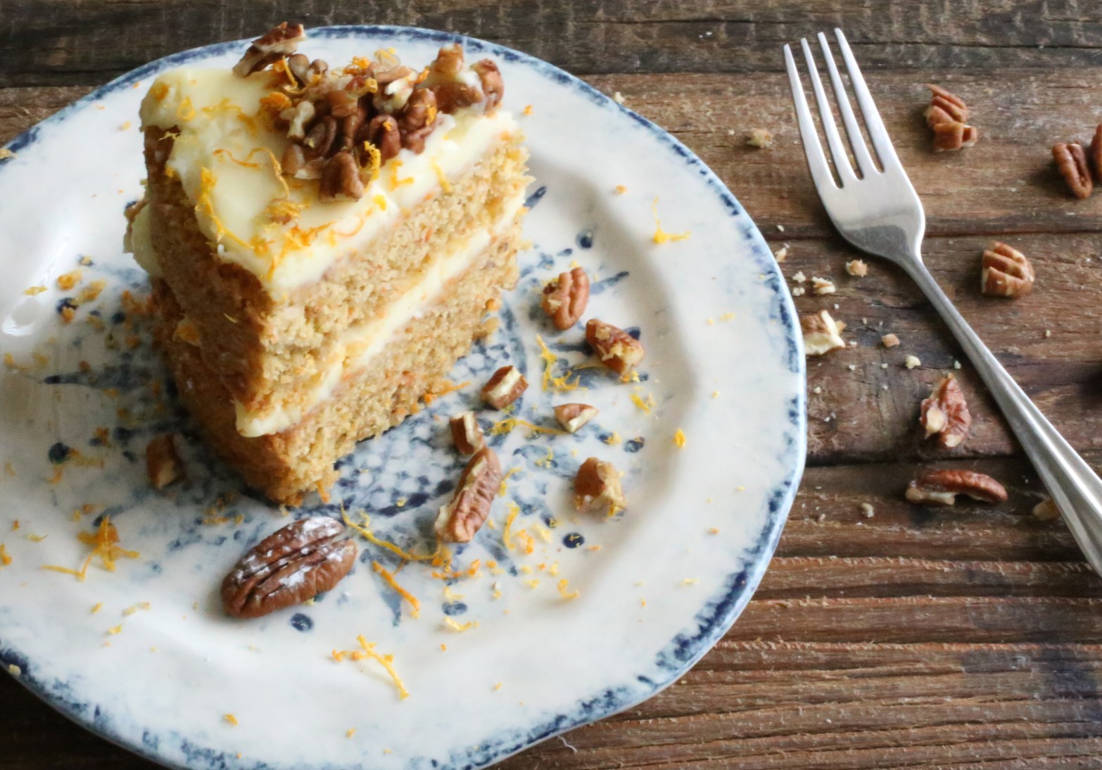 Sweet Potato Cake Slice