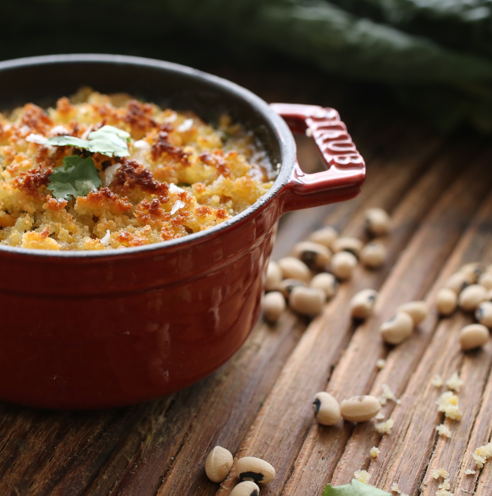 Black-Eyed Peas and Greens