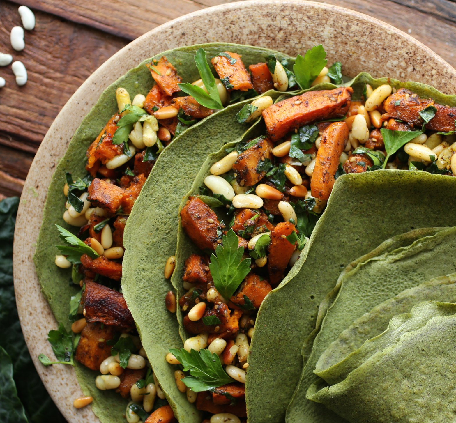 Kale Crepes