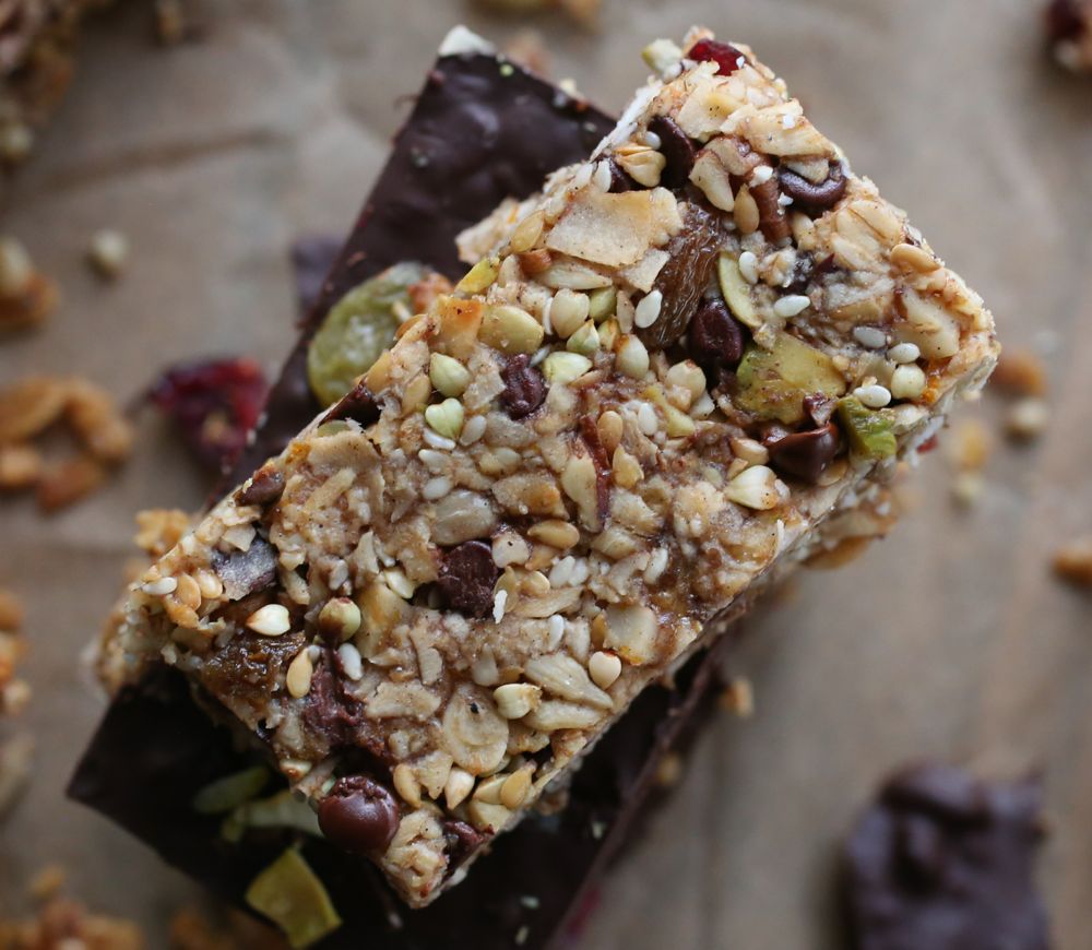 Cranberry Orange Granola bars