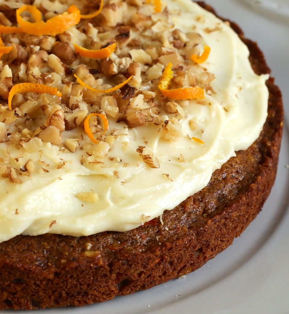 Carrot Cake with Kashmiri Garam Masala