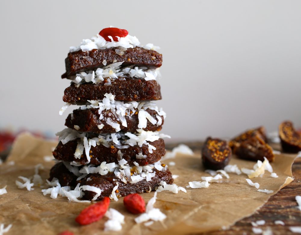 Cacao-Goji Energy Bars