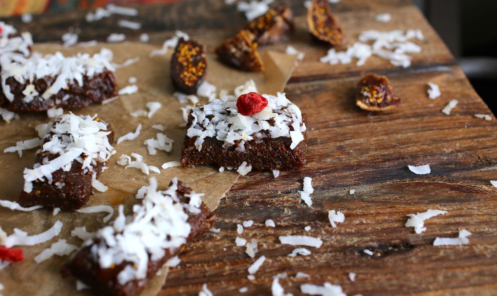 Cacao-Goji Energy Bars