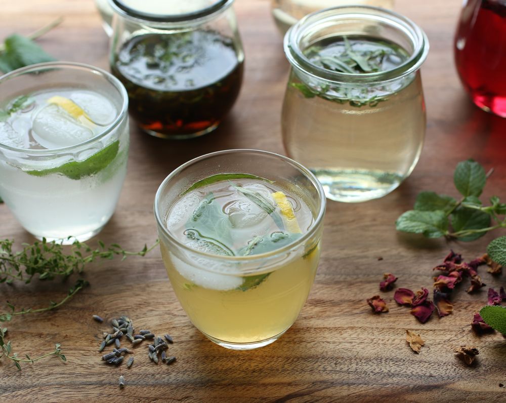 Herb-Infused Lemonades