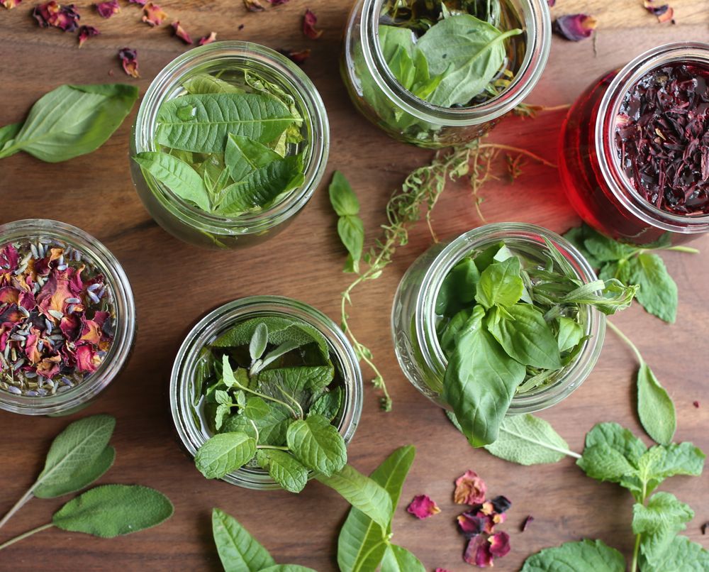 Herb-Infused Lemonades