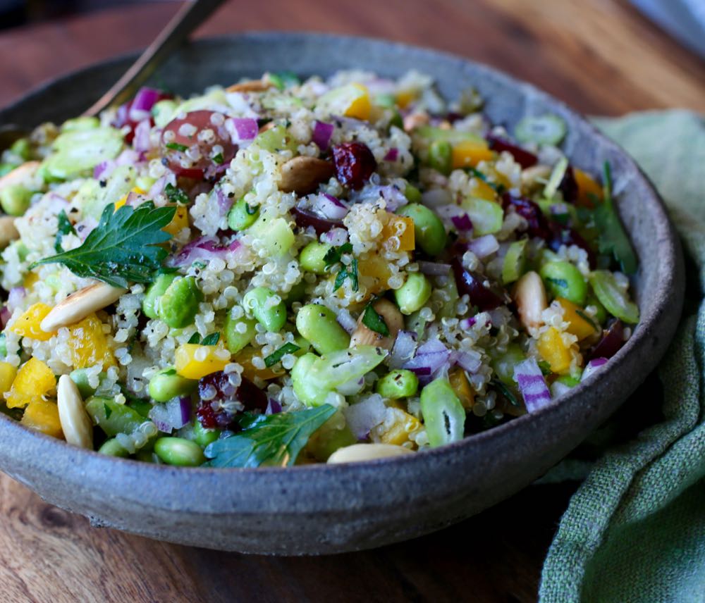 Quinoa Edamame Salad