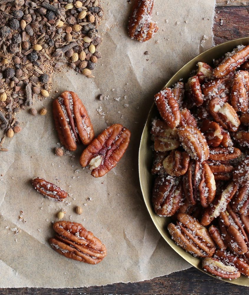 Garam Masala Spiced Pecans