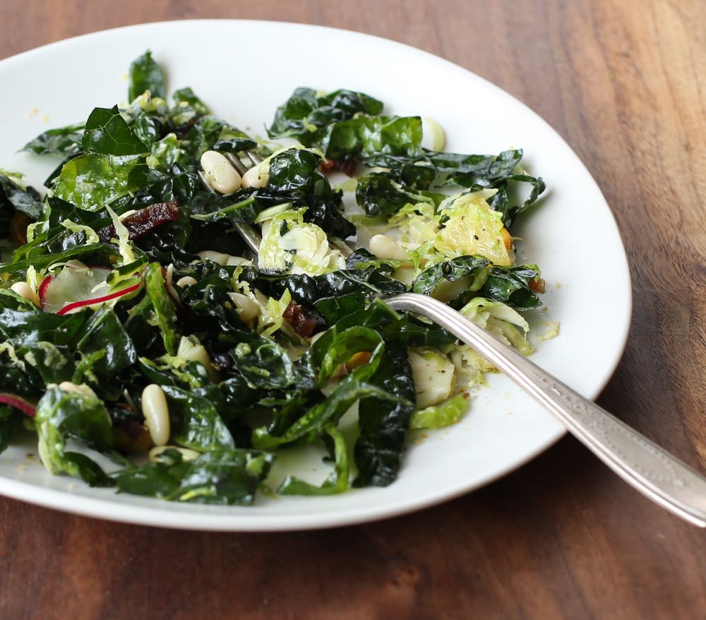 Kale Salad with Orange Blossom Water