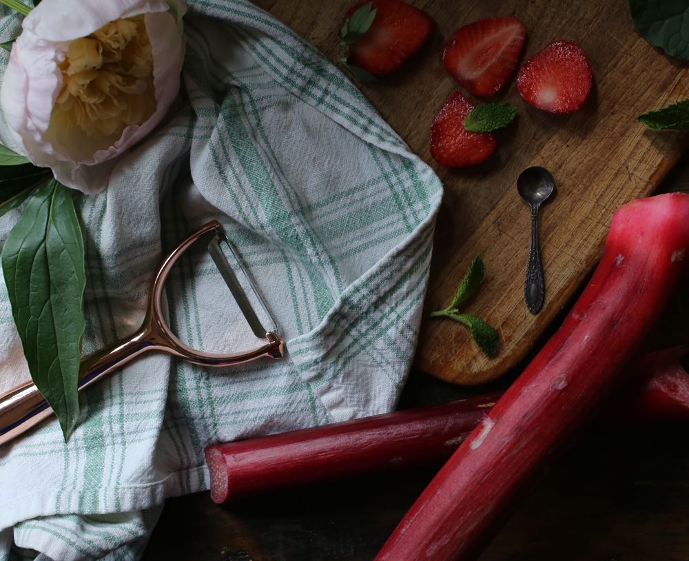 Strawberry Rhubarb Soup